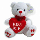 8 inch Valentines Stuffed Hewan Plush Kecil Beruang Untuk Liburan Promosi
