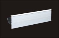 40mm Putih Saluran Shelf Label Pemegang / PVC Harga Pemegang 31.205