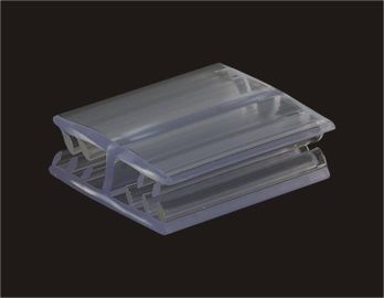 Disesuaikan swing Tags Plastik Sign Pemegang Grip Up To 0.2mm - 2mm tebal