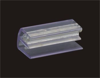 Plastik Sign Holder Dengan Fleksibel Engsel 13H X 10 W Disesuaikan Ukuran Panjang