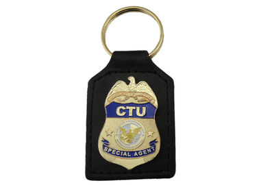 CTU Agen Khusus Kustom Aluminium, Soft PVC, Kulit Gantungan Kunci / Customized Keychain