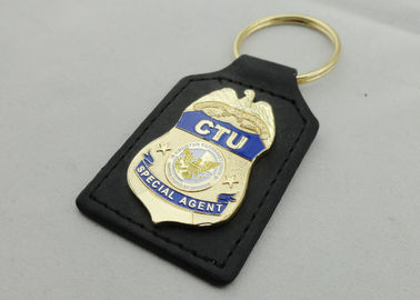CTU Agen Khusus Kustom Aluminium, Soft PVC, Kulit Gantungan Kunci / Customized Keychain