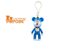 3 Inci Lucu Hadiah Holiday Doraemon POPOBE Beruang Keychain untuk Anak-anak