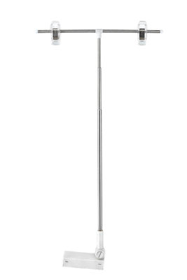 Logam Pop Magnetic Masuk Pemegang 200mm Pole dengan Dua Klip Kawat Untuk Poster