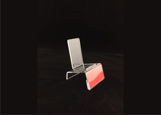Bingkai Daftar Pemegang Bilik Akrilik Tampilan Stand, Display Pemegang Pos Acrylic