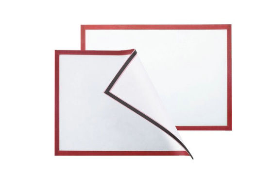 pertemuan kantor bergerak kertas A3 Soft PVC Pemegang Magnetic file untuk pemberitahuan atau menggambar 30411