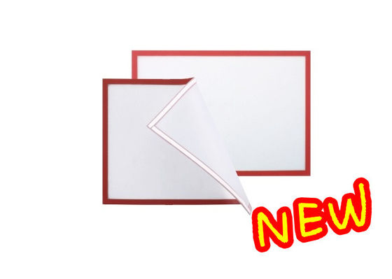 Kaca atau papan putih menggambar PVC Pemegang Magnetic Berkas dengan lembut pita 30.416 Adhesive