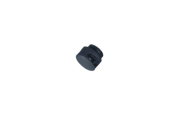 Plastik hitam Meluncur stopper untuk Perlengkapan Lanyard putaran / aksesoris T-105
