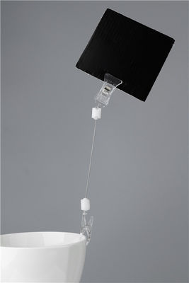 Promosi Plastik POP Display Clip ABS, Hanging Display Klip Untuk Poster