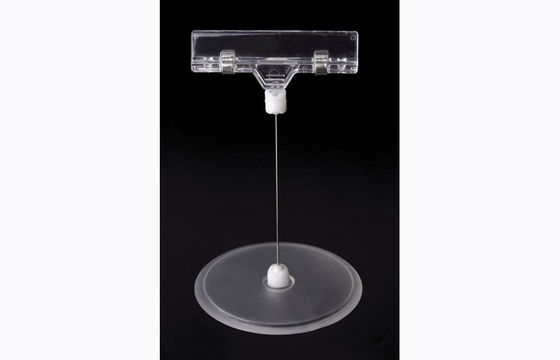 Pop Sign dan Price Tag Table Display Stand Clip Holder Dengan Suction Cup