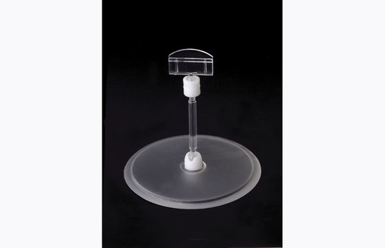 Pop Sign dan Price Tag Table Display Stand Clip Holder Dengan Suction Cup
