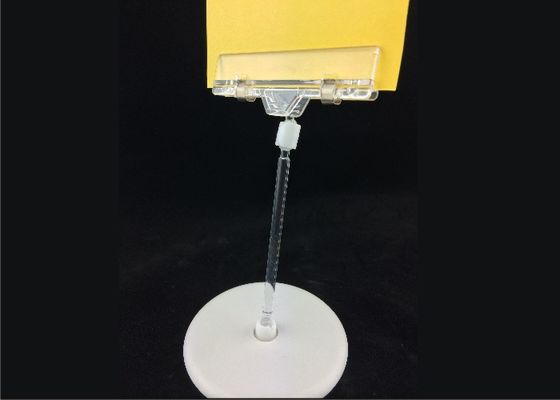 Pop Sign dan Price Tag Table Display Stand Clip Holder Dengan Suction Cup
