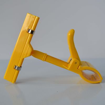 Supermarket Klip Thumb Shape, Harga Tag Holder Clip Dengan Universal Joint