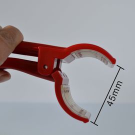 ABS POP Harga Tag Holder Clip, Shelf Supermarket Klip Untuk Iklan