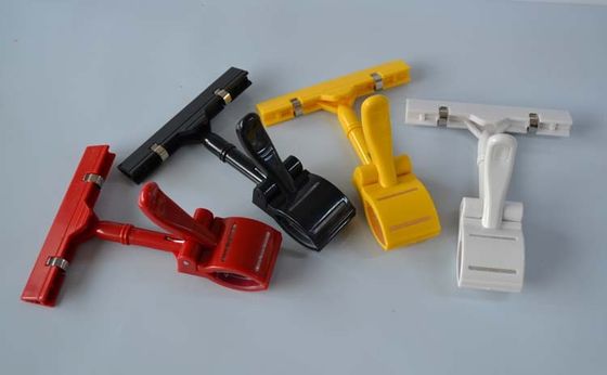 ABS POP Promosi Harga Tag Holder Clip, Thumb Shape Plastik Rak Klip