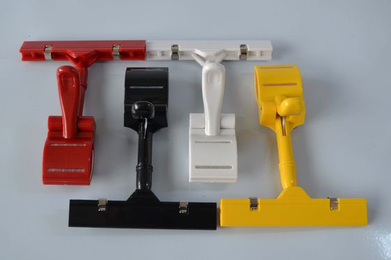 ABS POP Promosi Harga Tag Holder Clip, Thumb Shape Plastik Rak Klip