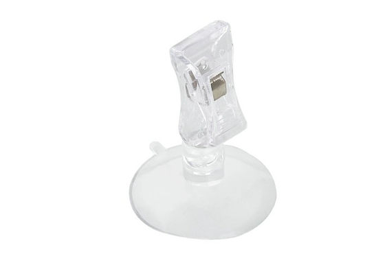 Adjustable Suction cup holder, Retail Masuk Pemegang dengan klip putar bersama dan baja pegas 31.284