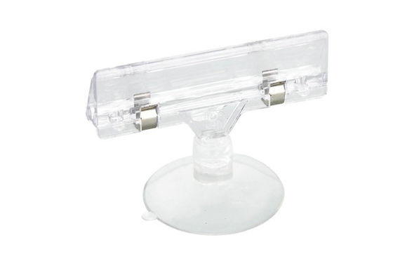 pemegang tanda ritel POP klip POP pemegang tanda Powerfull Suction cup holder PVC ritel Masuk Pemegang klip 31.285