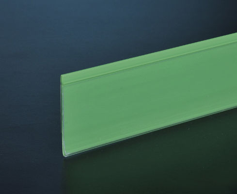 Lingkungan Daur Ulang Shelf data strip 32mm / 39mm Untuk Supermarket