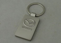 3D Zinc Alloy Keychain Misty Silver Plating Untuk Chains Mobil Key