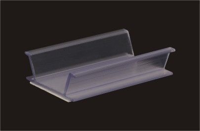 Supermarket Shelf Label Holder, Fleksibel Tampilan Retail Sign Holder