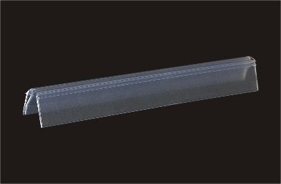 Plastik Extruded data Jalur Label Holder, Shelf Label Pemegang