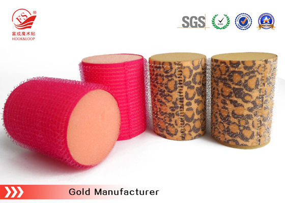 Gadis pink Plastik Rollers rambut Daur Ulang kuat Perlawanan Panas