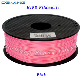 Red 3.0mm HIPS 3D Filament Untuk Printer UP / Mendel Plastik Karet Consumables