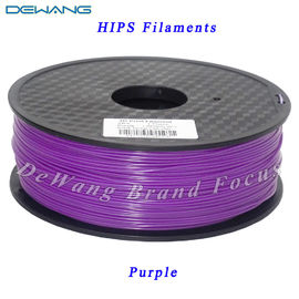 Red 3.0mm HIPS 3D Filament Untuk Printer UP / Mendel Plastik Karet Consumables
