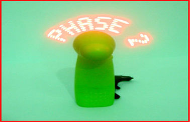 Menawan 110mm LED Flashing Fan Untuk Hadiah Bisnis / Light LED Dengan Fan