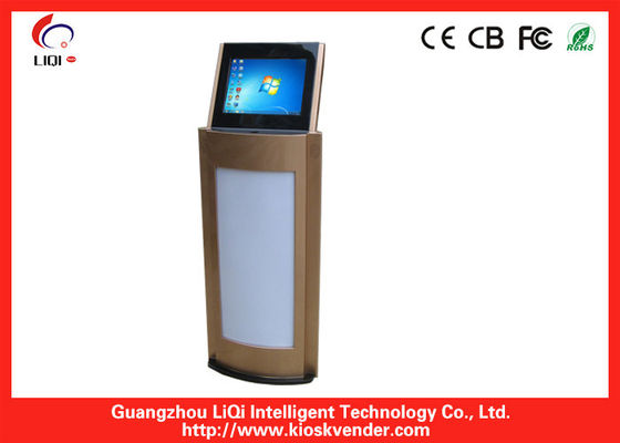 Vertikal Interaktif Self Service Information Kiosk Poster Iklan