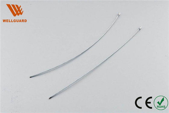 Tidak ada loop EAS Hard Tag Lanyard, keamanan Tag Steel tali dengan 178mm
