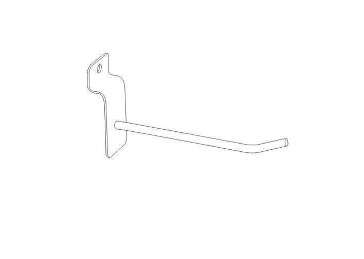 kawat baja Peg stalwall Hooks Pameran Ritel untuk belanja dan supermarket 31151,31152,31153,31154,31155,311